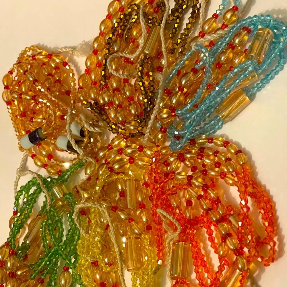 Waist beads from Mali. Body jewelry - Picture 1 of 7